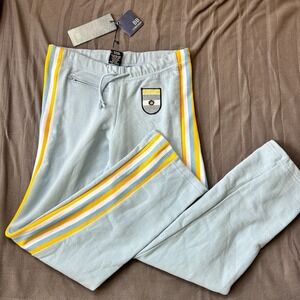 NWT BB London Womens SIZE 1 Argentina Soccer Football Sweatpants Joggers